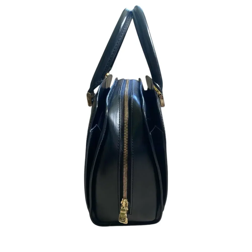 Louis Vuitton Pont Neuf Black Noir Epi Leather Handbag Purse Vintage Luxury Bag - Picture 7 of 16